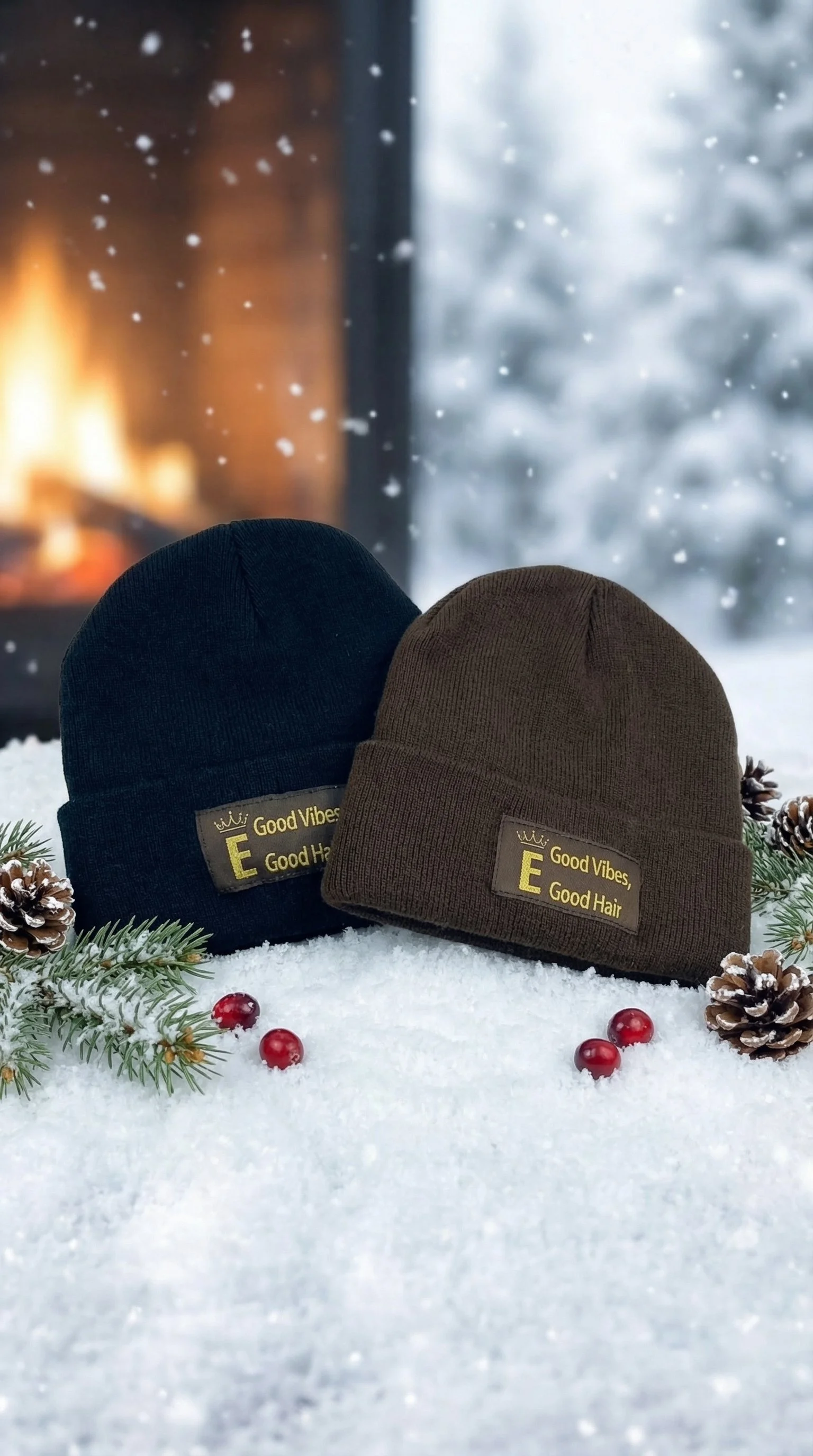 Good Vibes Good Hair Beanie!