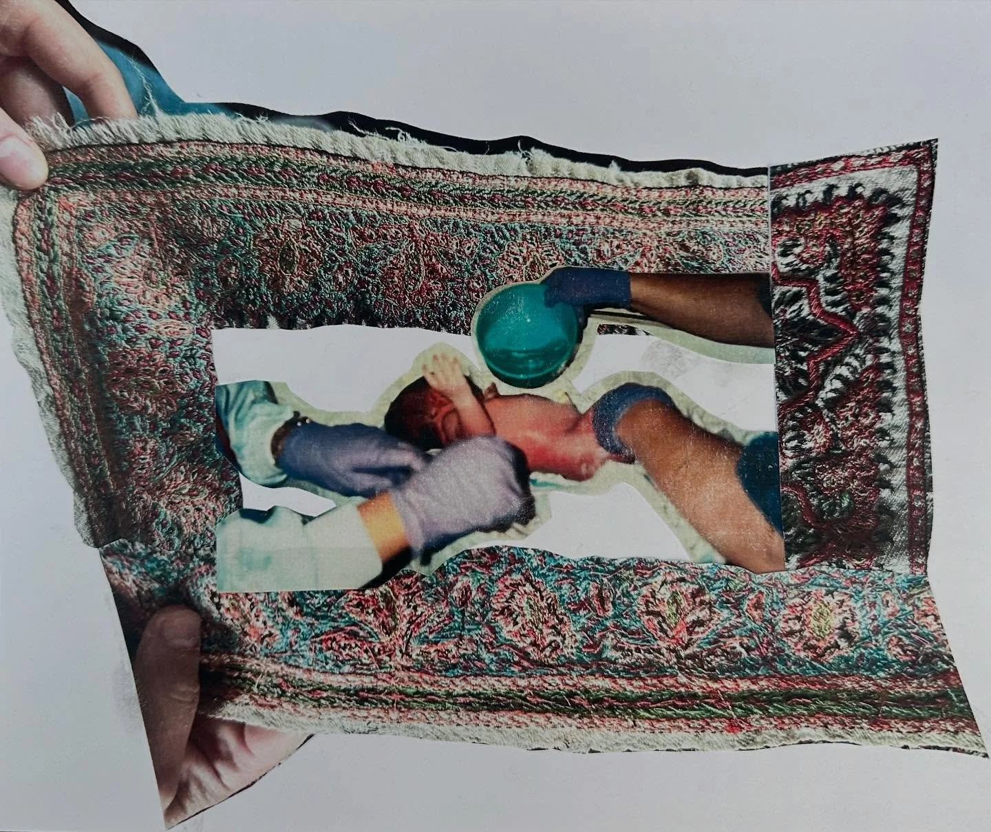 Creative final project for my Ethnicity and Medicine class: my mom&rsquo;s comparative experiences giving birth in Iran and in the United States.