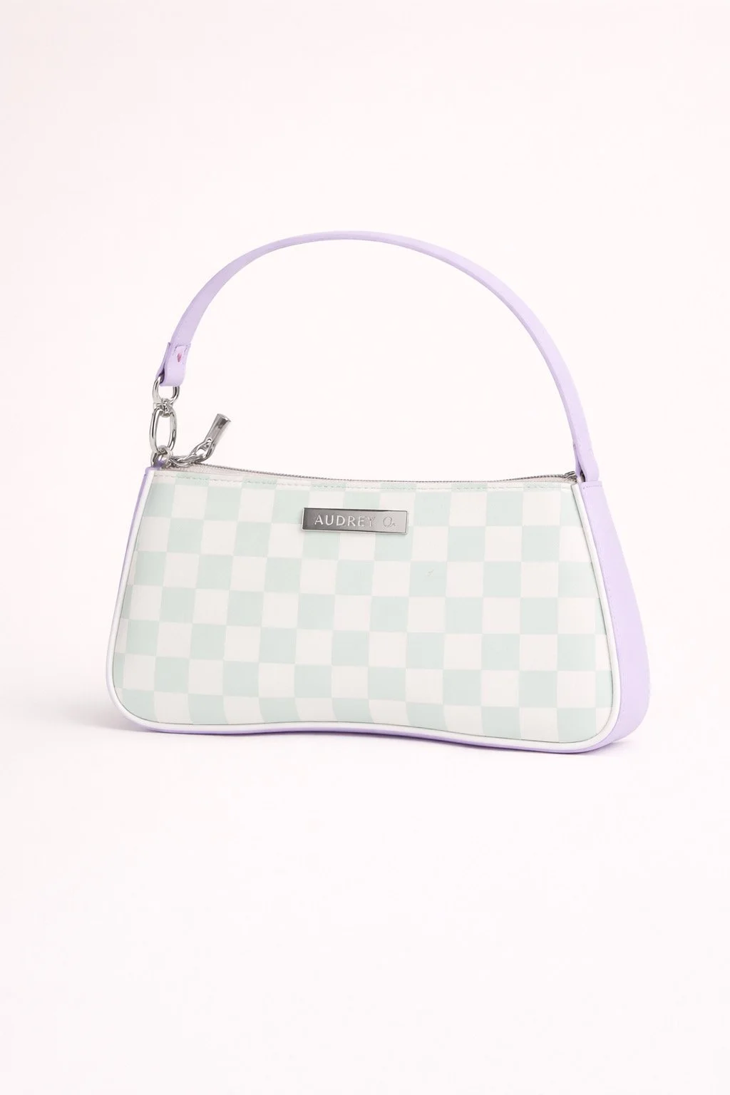 Caroline Bag in Mint and Lilac