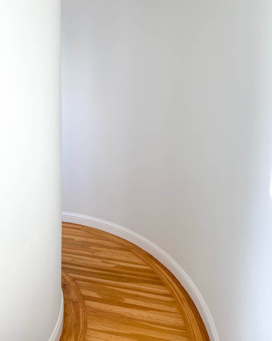 New blog post! Revealing the before photos - including this quirky hallway - for the upcoming renovation of a currently not-so-modern mediterranean home.  #renovation #interiordesign #beforeandafter #houserenovation #houseremodel #