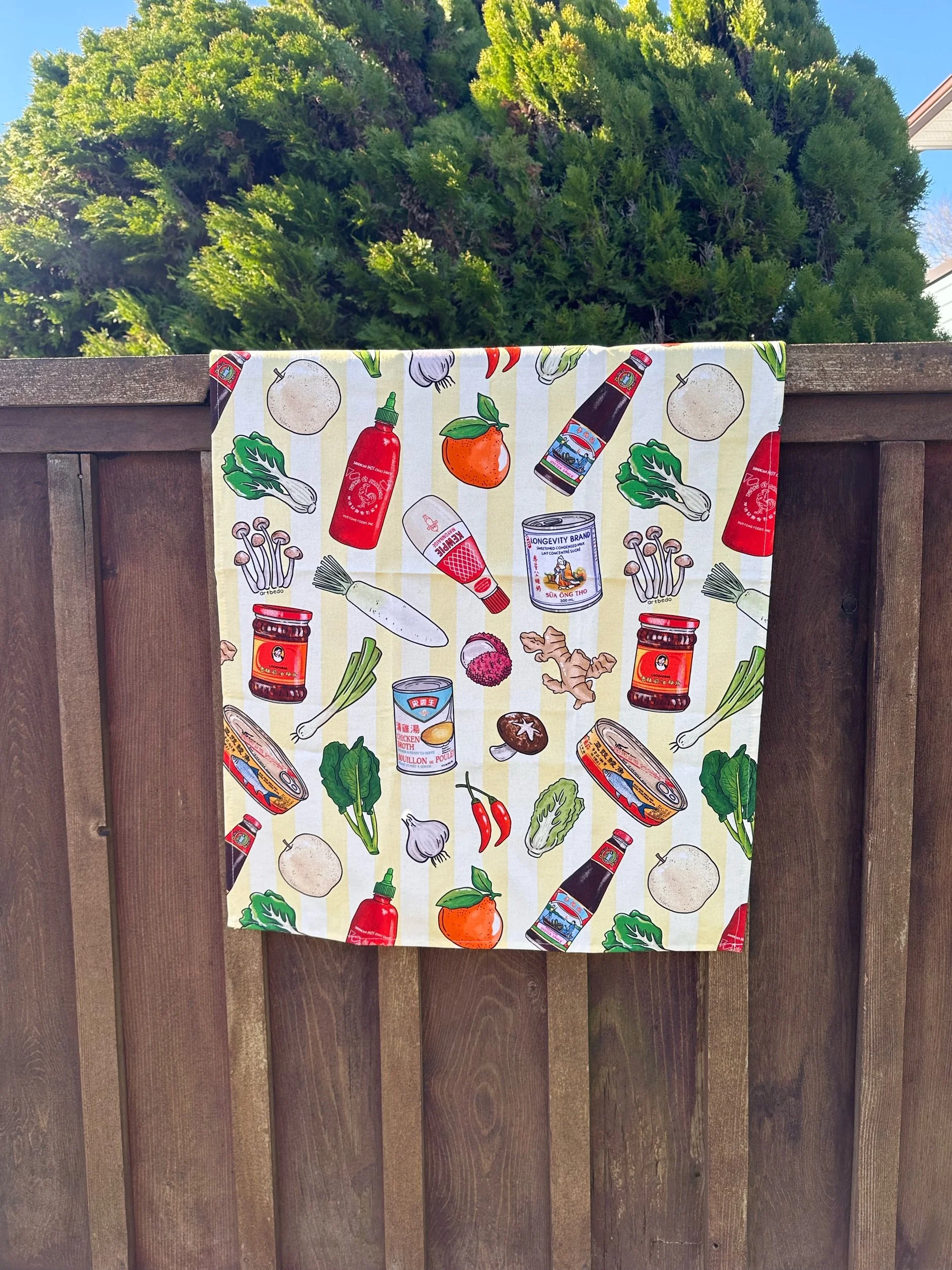 Supermarket Tea Towel