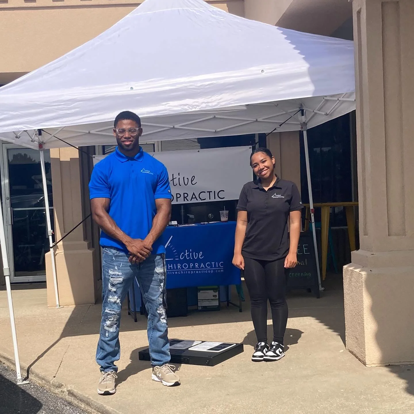 Huge thank you to @brewhahacoffeehouse for letting us pop in today to do screenings. We truly appreciate your generosity and support in helping us promote health &amp; wellness to our community!☀️🪴💚