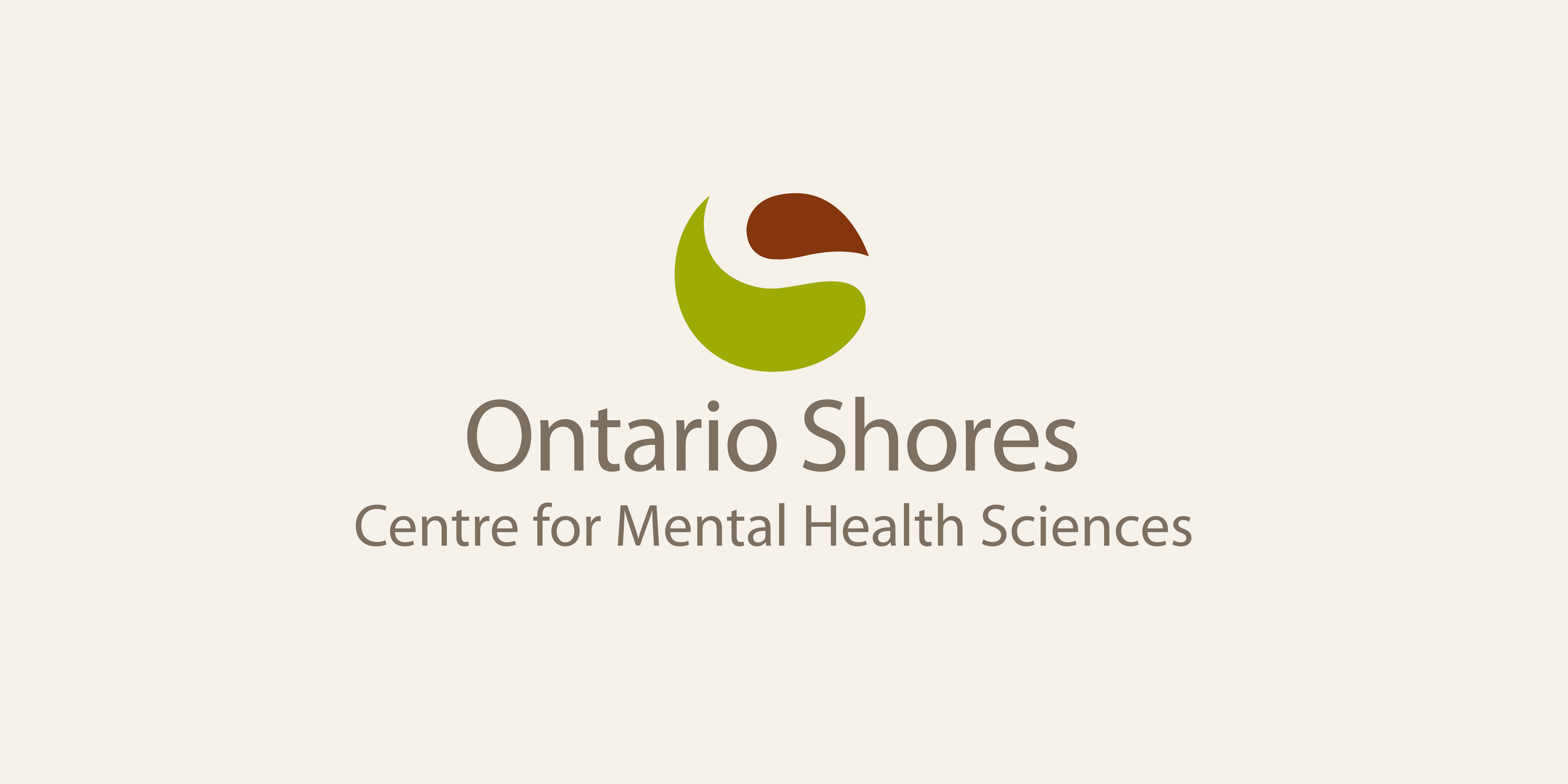Logo of Ontario Shores Centre for Mental Health Sciences with a stylized emblem and text.