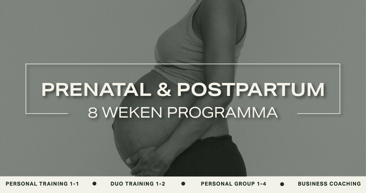 Personal Training | Prenatal & Postpartum Programma | Veilig trainen tijdens & na je zwangerschap bij The Studio Fitness Boutique in Naarden-Bussum