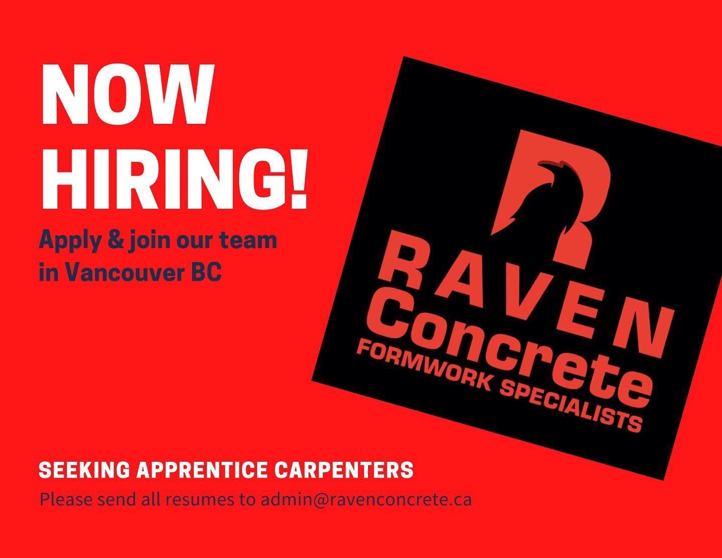We&rsquo;re looking for awesome individuals like you! 😎 seeking full time carpenter apprentices 🔨