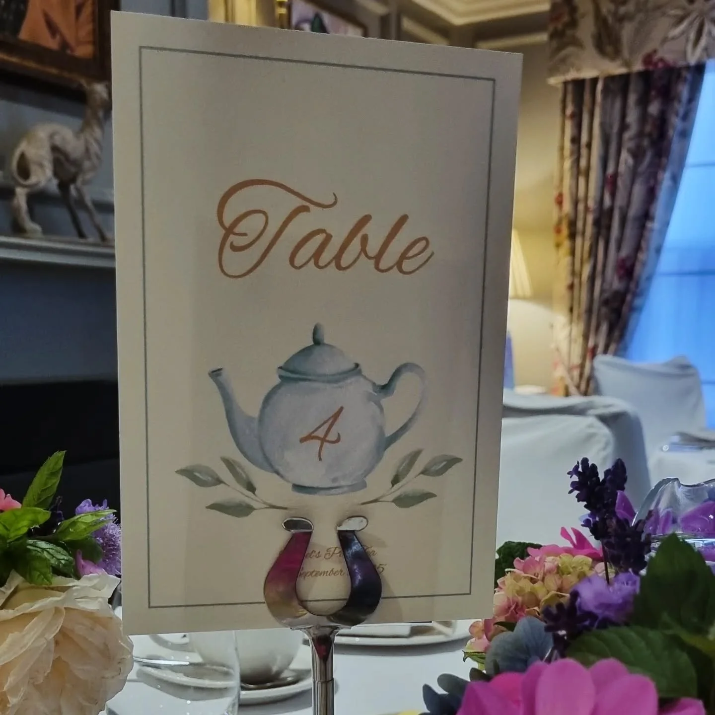 Brewing the love... 😍 
A wonderful bridal tea party was held yesterday at @greenhillsjersey ahead of a very special wedding tomorrow! Fabulous idea! 
www.maisiemoodesigns.co.uk