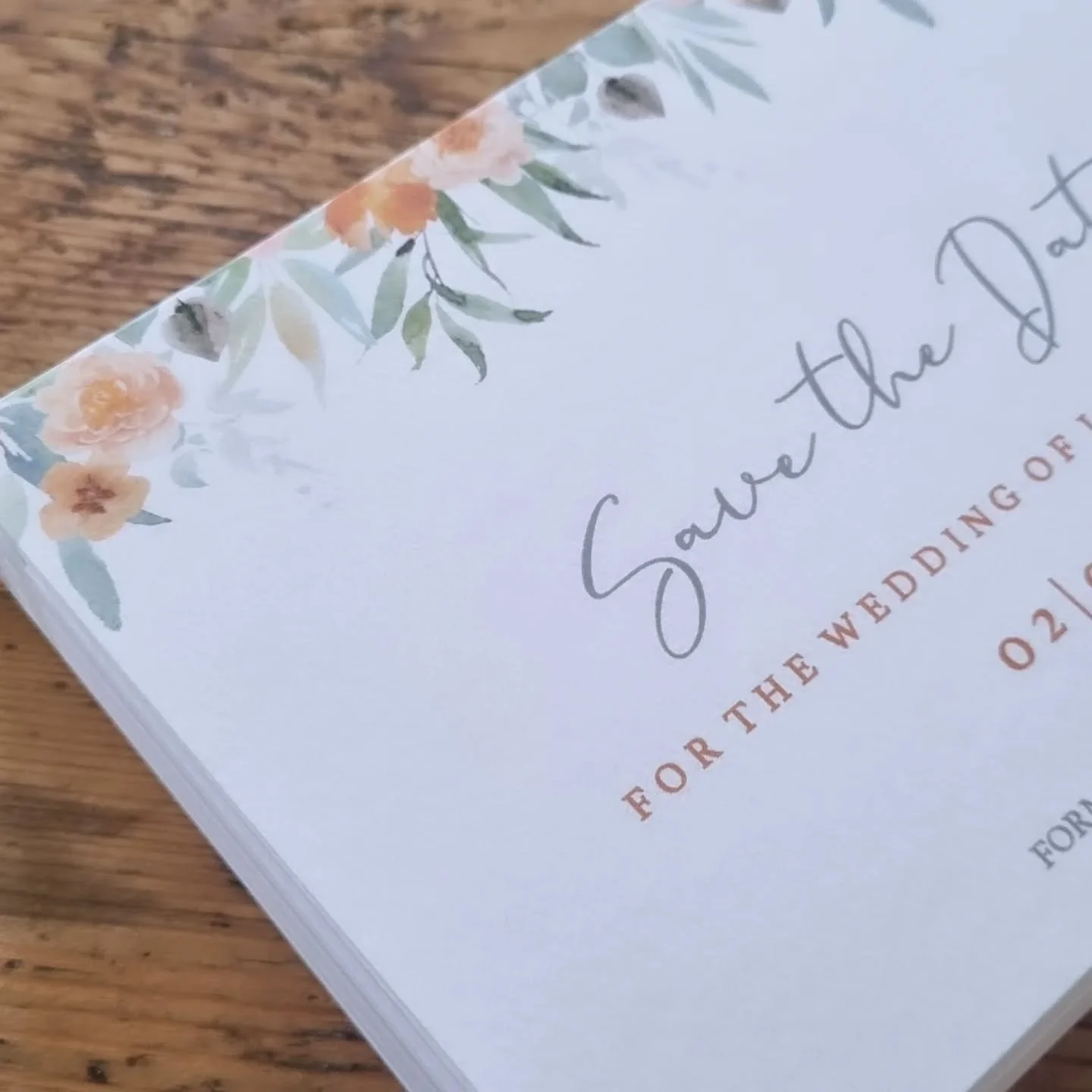 Lots of save the dates going out for 2026 at the moment, keeping me very busy so thank you! 
Designs ranging from a number of you choosing orange tones from burnt to brights, yellow is definitely in, foliage always remains popular and a few choosing