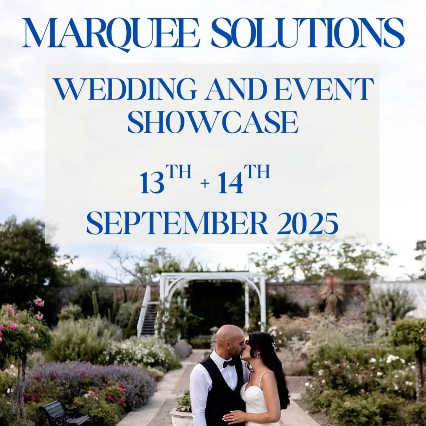 Gorgeous wedding showcase this weekend by @marqueesolutions @samaresmanor. Pop along to discuss all things wedding related and some beautiful set ups ❤️ 
Saturday is bookings only and Sunday is walk ins. Happy planning!