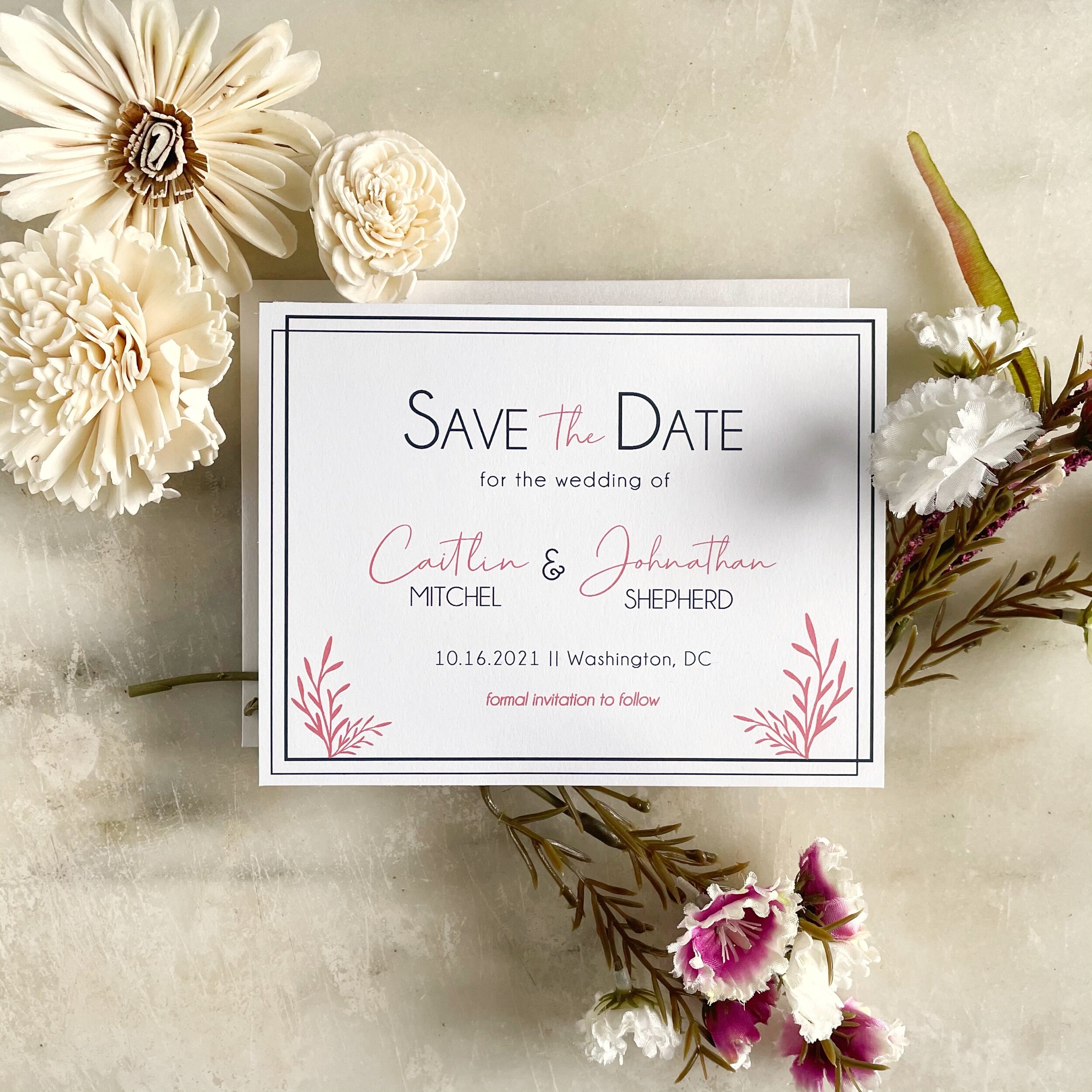 The 2021 Save the Date for Weddings — Cardsmith Design Studio