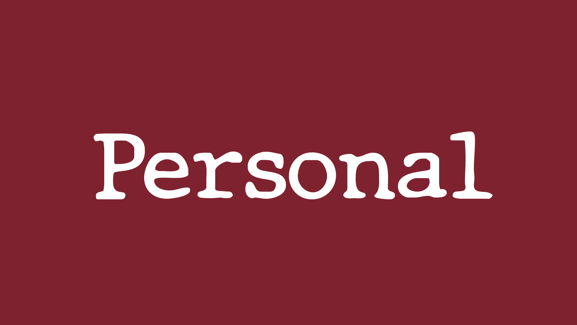 Personal