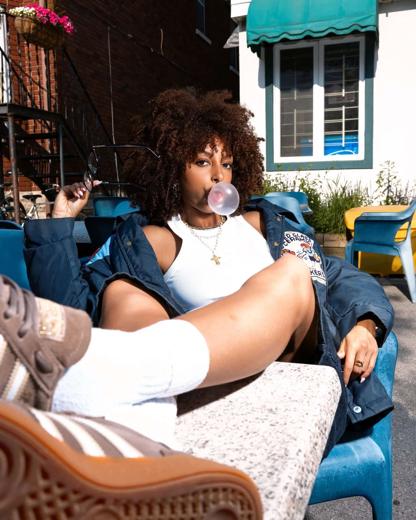 When it comes to dressing... @cindygbrooks 
Lighting Assist: @photograkoshy