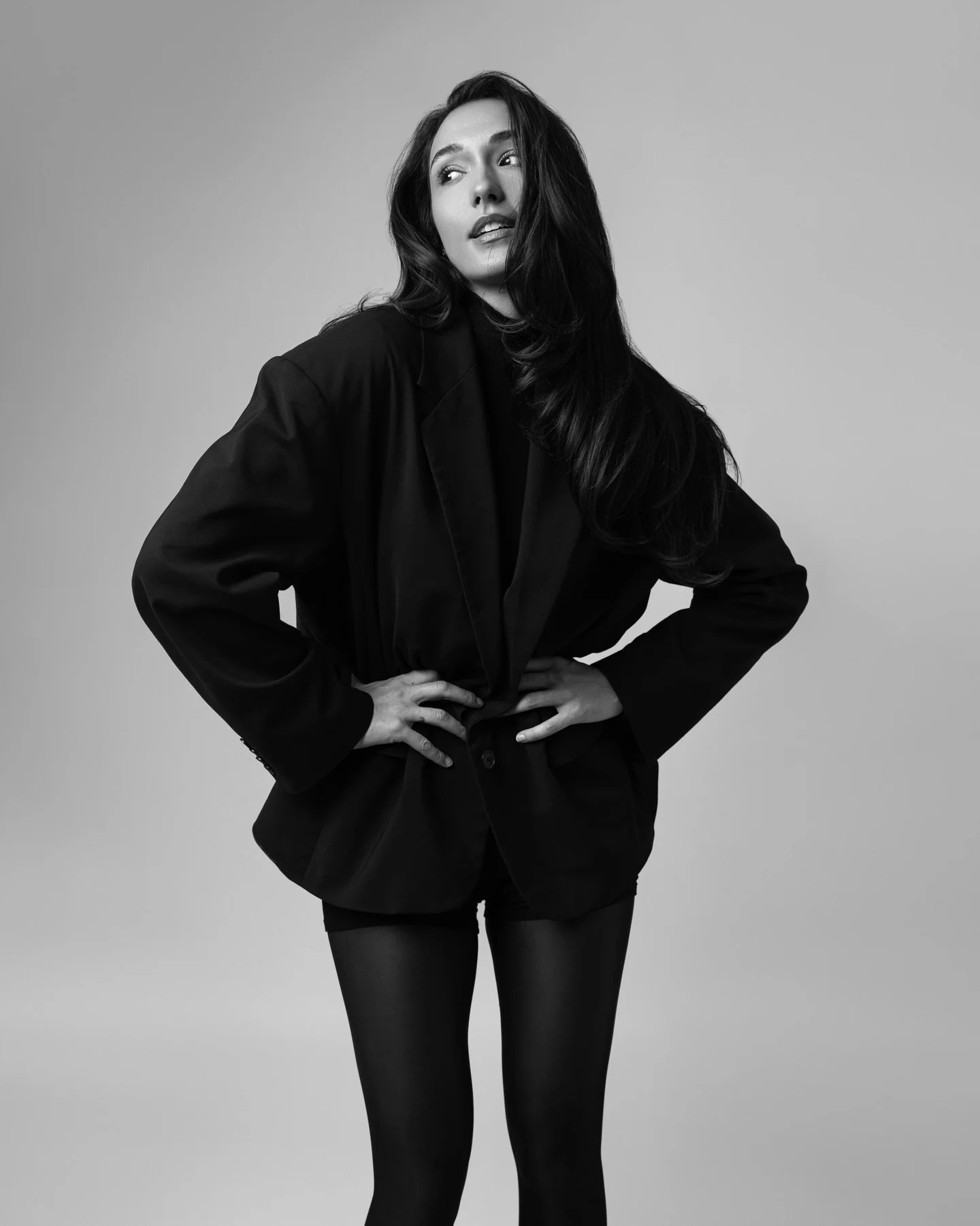 First shoot of the year w/ @thebrunettemood (@mimmodels)