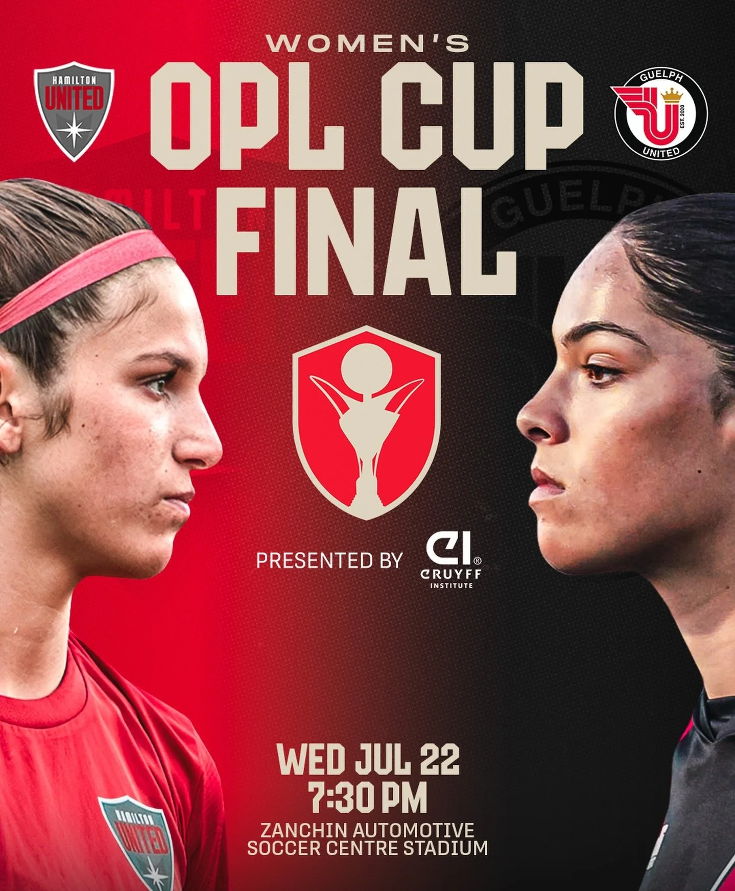 Get your OPL Cup Final tickets from Guelph United, and join us on the bus!