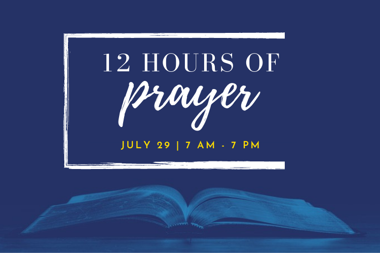 12 Hours of Prayer July 2022 — Advance Memphis
