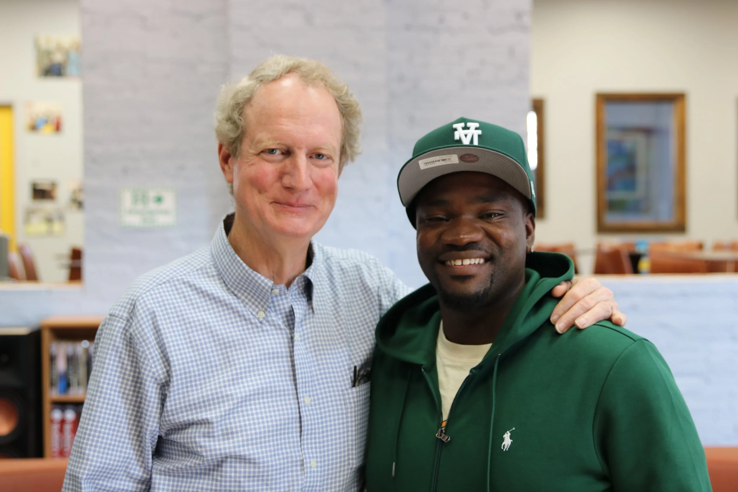 Marcus is experiencing the joy of blessing others
