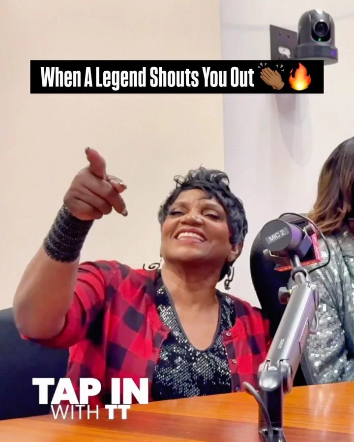 Working with the LEGENDARY @annamariahorsford was such an honor 🙏🏾
She shouted me out not once, but TWICE during her interview 🙌🏾

I LOVE connecting with clients who pour into you while you pour into them. She shared some real gems, and I left in