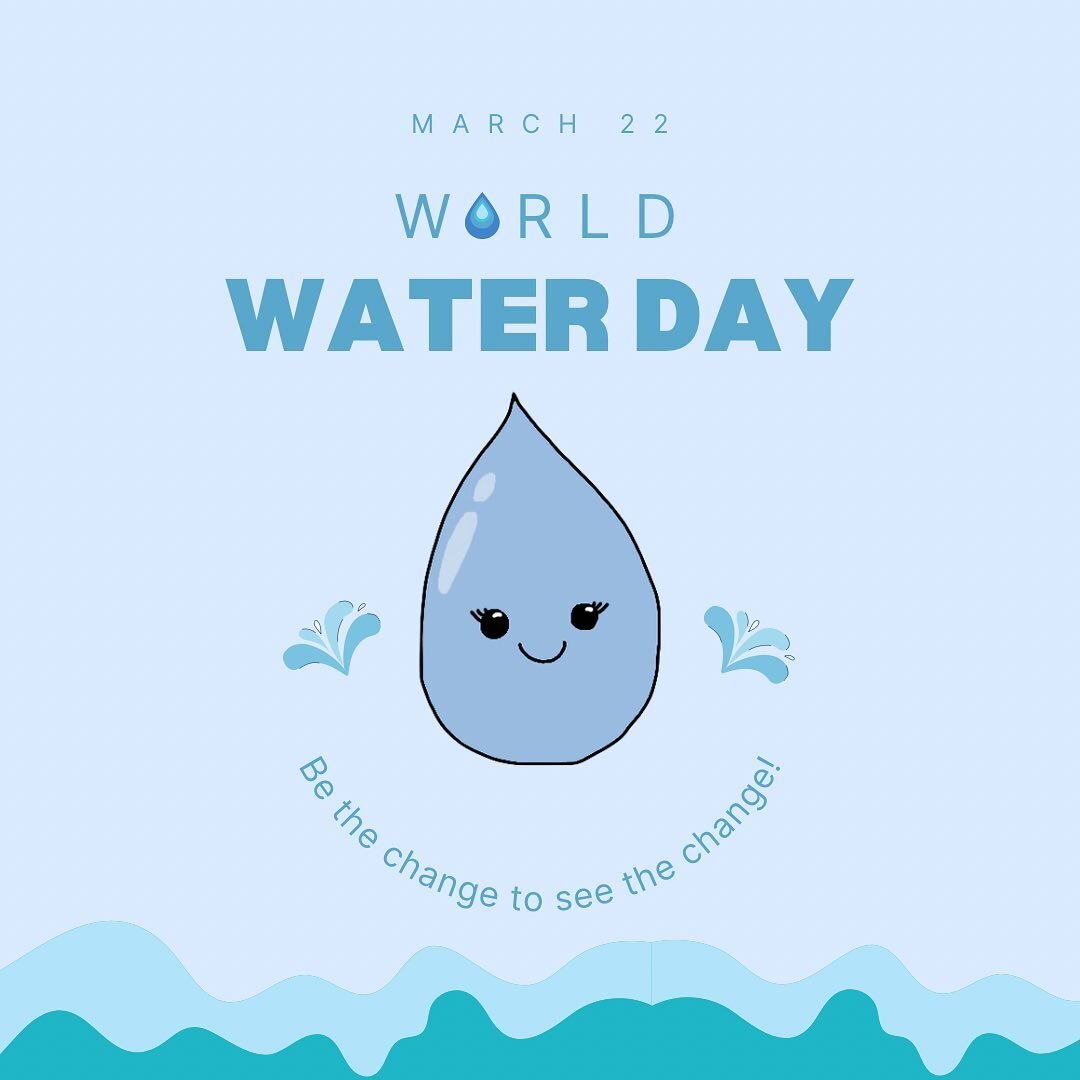 Tomorrow is World Water Day! Get ready to go #Blue4Water and wear blue to raise awareness for those living without clean drinking water.
&bull;
The Brave Little Raindrop has exciting news! in honor of World Water Day! Check back tomorrow at 6pm EST t