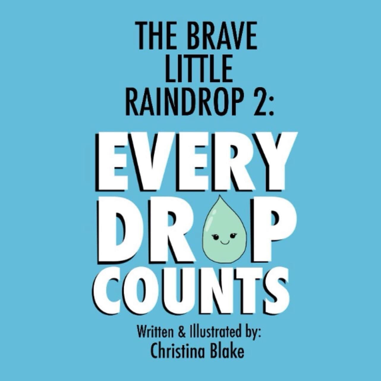 BIG NEWS!! I am beyond excited to announce the official release of my second children's book, The Brave Little Raindrop 2: Every Drop Counts, in honor of World Water Day!💧
&bull;
Follow The Brave Little Raindrop on her new adventure to share about h
