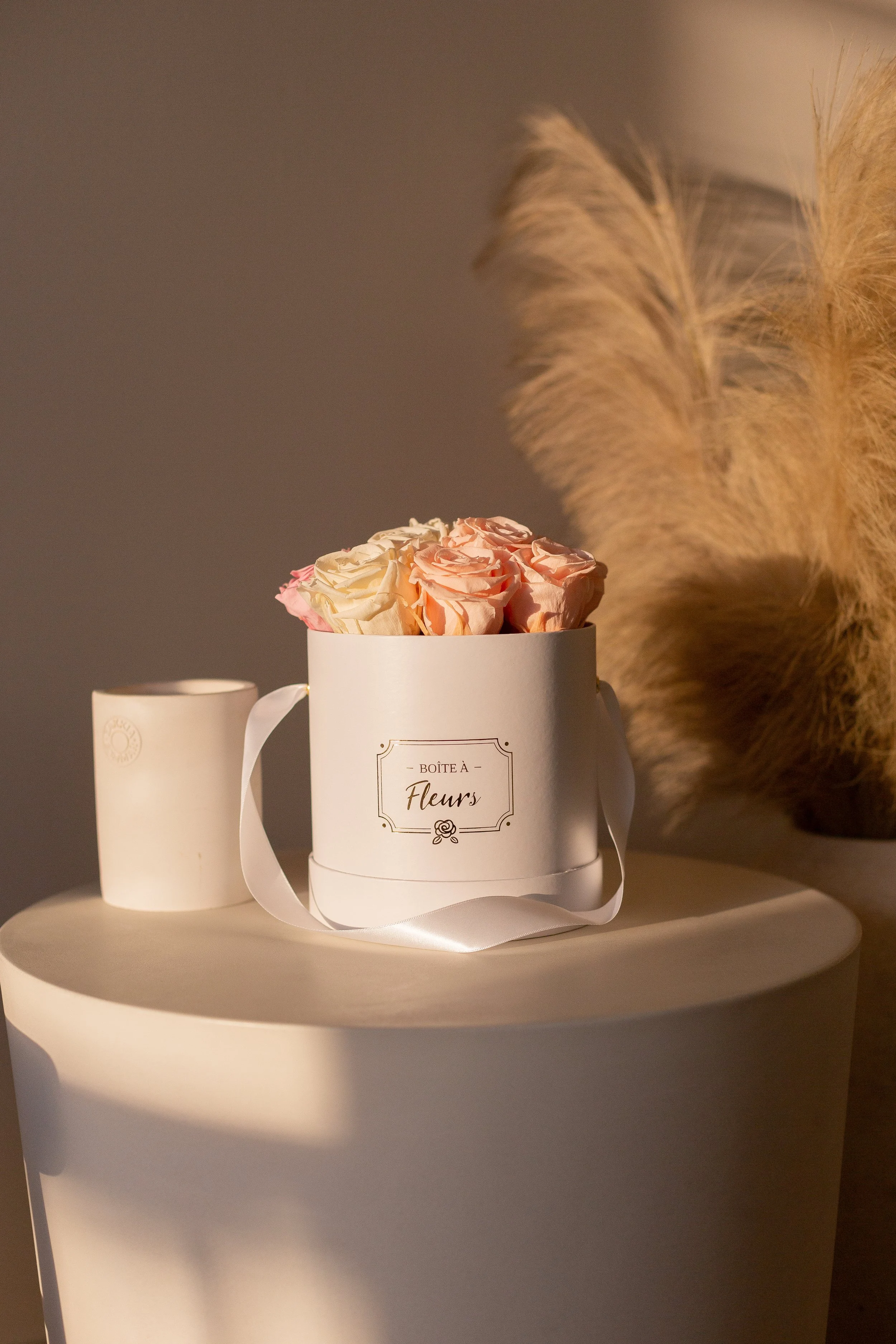 Amora Roses éternelles — Boite à fleurs MTL