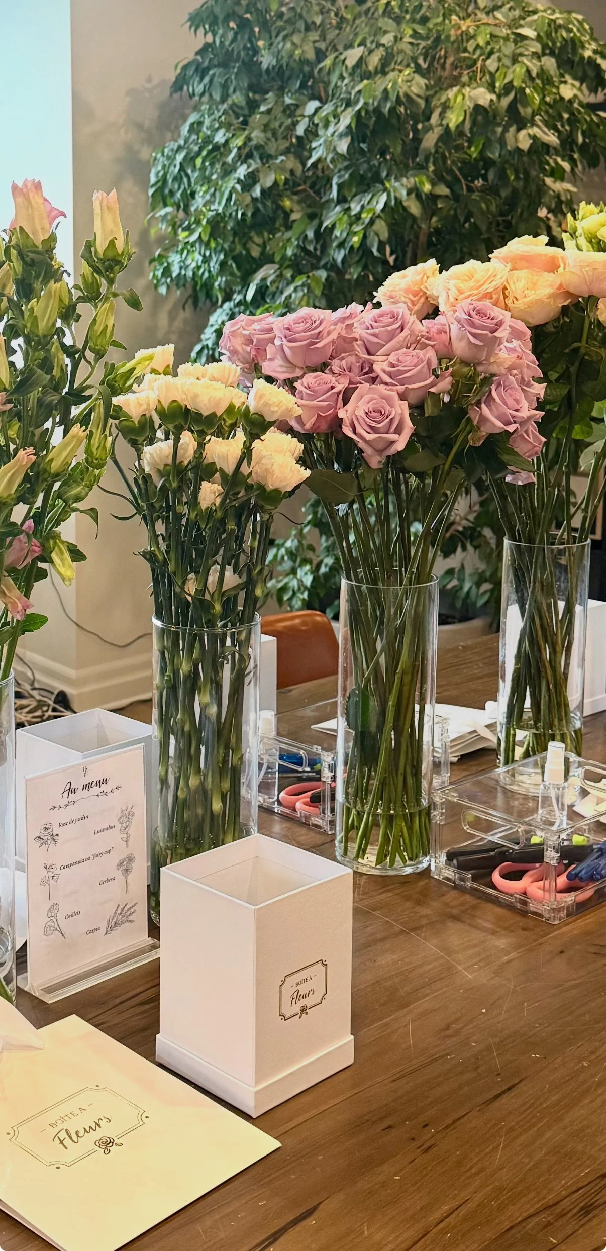Bar à Fleurs atelier privé