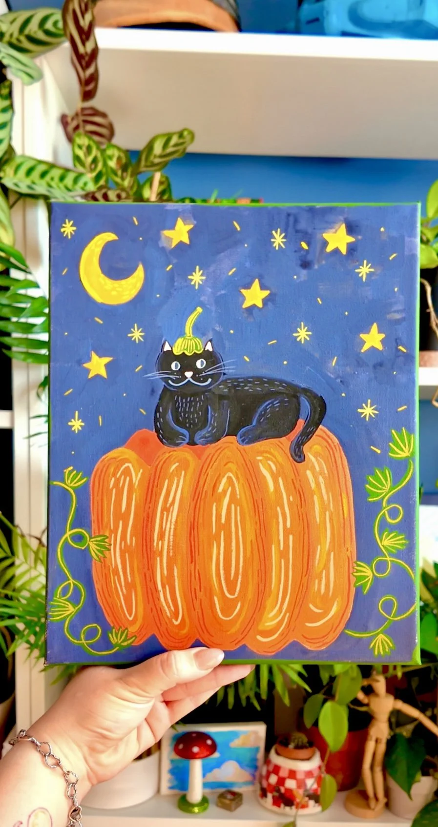 Pumpkin Cat
