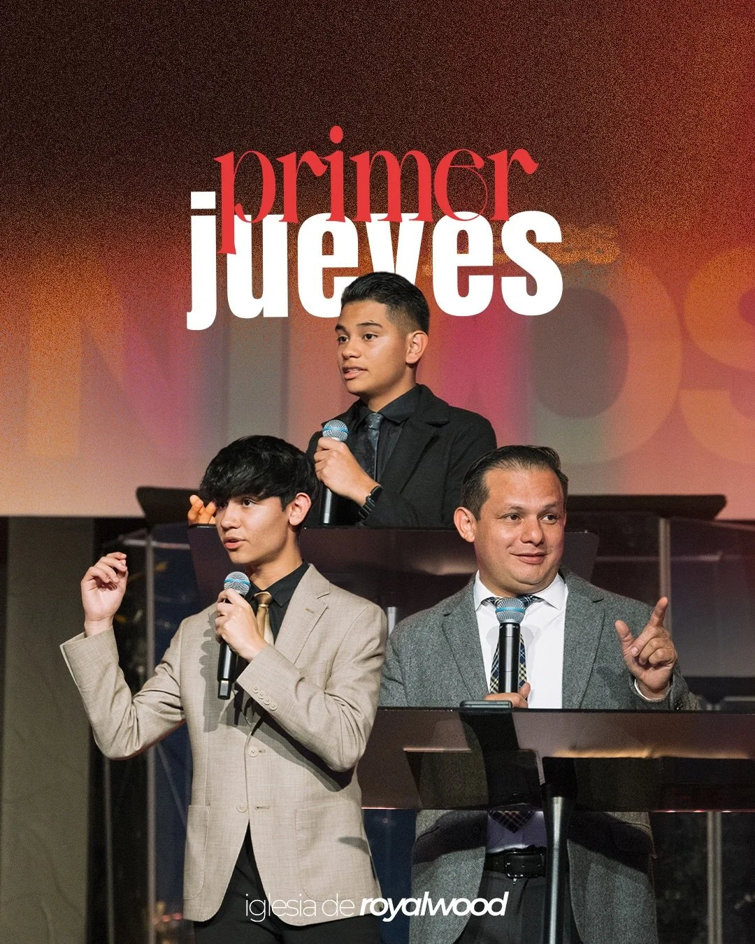 Dos tremendos predicadores el d&iacute;a de ayer! El Se&ntilde;or est&aacute; haciendo cosas grandes en nuestra juventud!