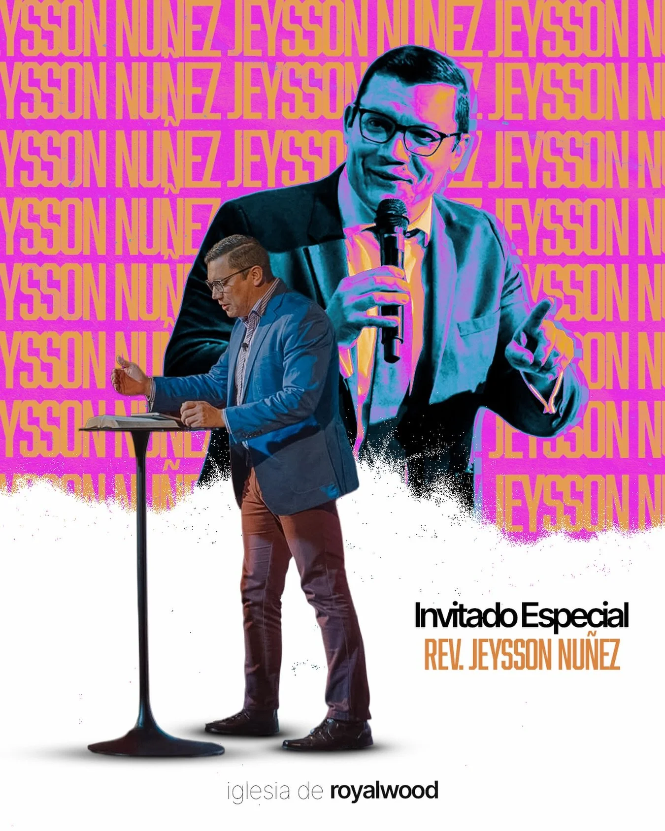 Servicio Especial &ndash; &iexcl;No te lo pierdas!

Ma&ntilde;ana jueves 15 de enero a las 7:30 p.m. tendremos un servicio especial con el evangelista Jeysson N&uacute;&ntilde;ez.

Ser&aacute; un tiempo de milagros, poder del Esp&iacute;ritu Santo y 