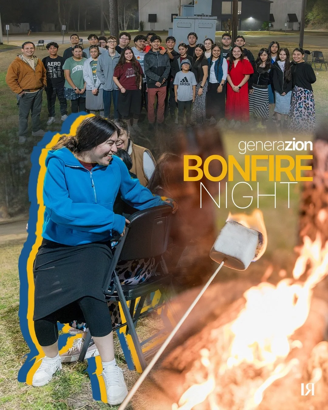 Anoche los j&oacute;venes de Iglesia de Royalwood pasaron un buen tiempo jugado, comiendo marshmallows, pizza, y pasando un tiempo en familia.
&iexcl;Amamos a nuestros j&oacute;venes!