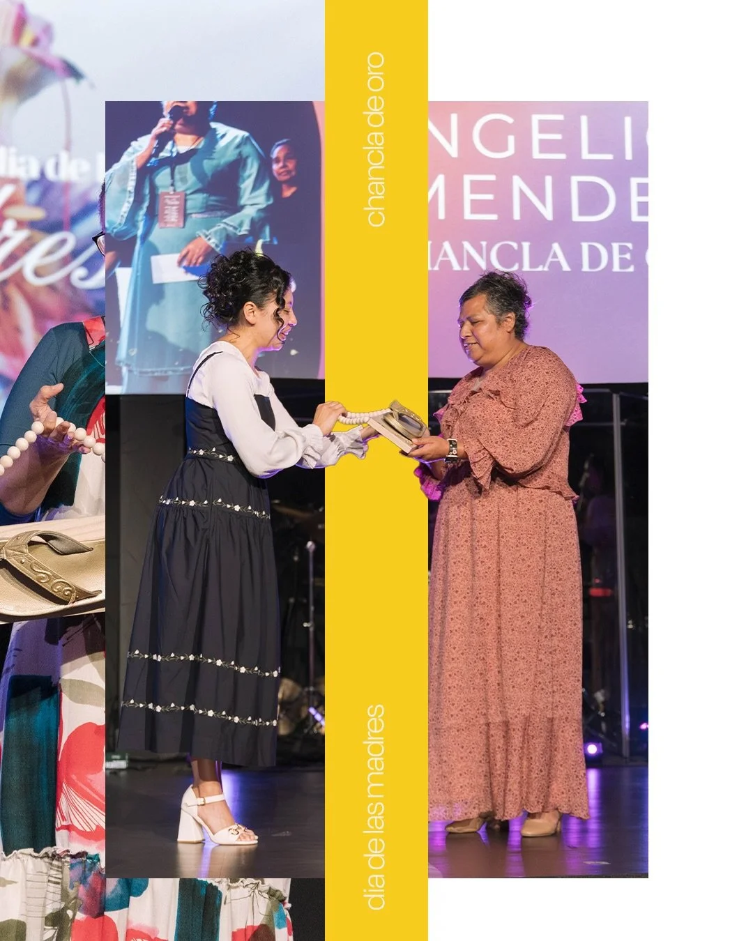 Cada a&ntilde;o la Iglesia de Royalwood  escoge a la mam&aacute; del a&ntilde;o con el premio &ldquo;La Chancla de Oro&rdquo; y este a&ntilde;o las damas eligieron a la Hna. Angelica M&eacute;ndez con este Gran Premio. 
Felicitamos a la Hna. Ang&eacu