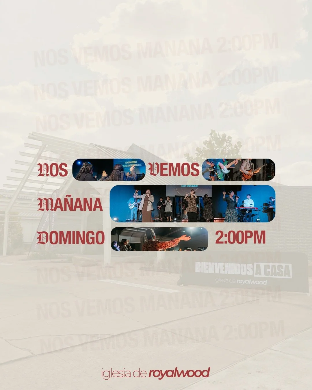 Est&aacute;s buscando una iglesia? Vives en Houston, te esperamos ma&ntilde;ana Domingo a las 2:00 p.m. con toda tu familia. 
Somos una iglesia para tu familia. 

📍Iglesia de Royalwood 
7803 Uvalde Rd. 
Houston, Texas 77049