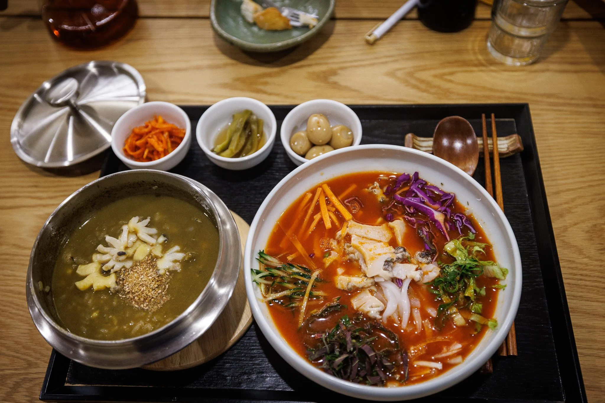 2026: Amazing time at the market and cooking with chef Jiyou Kang in Busan, Korea. Abalone mulhoe and abalone porridge.