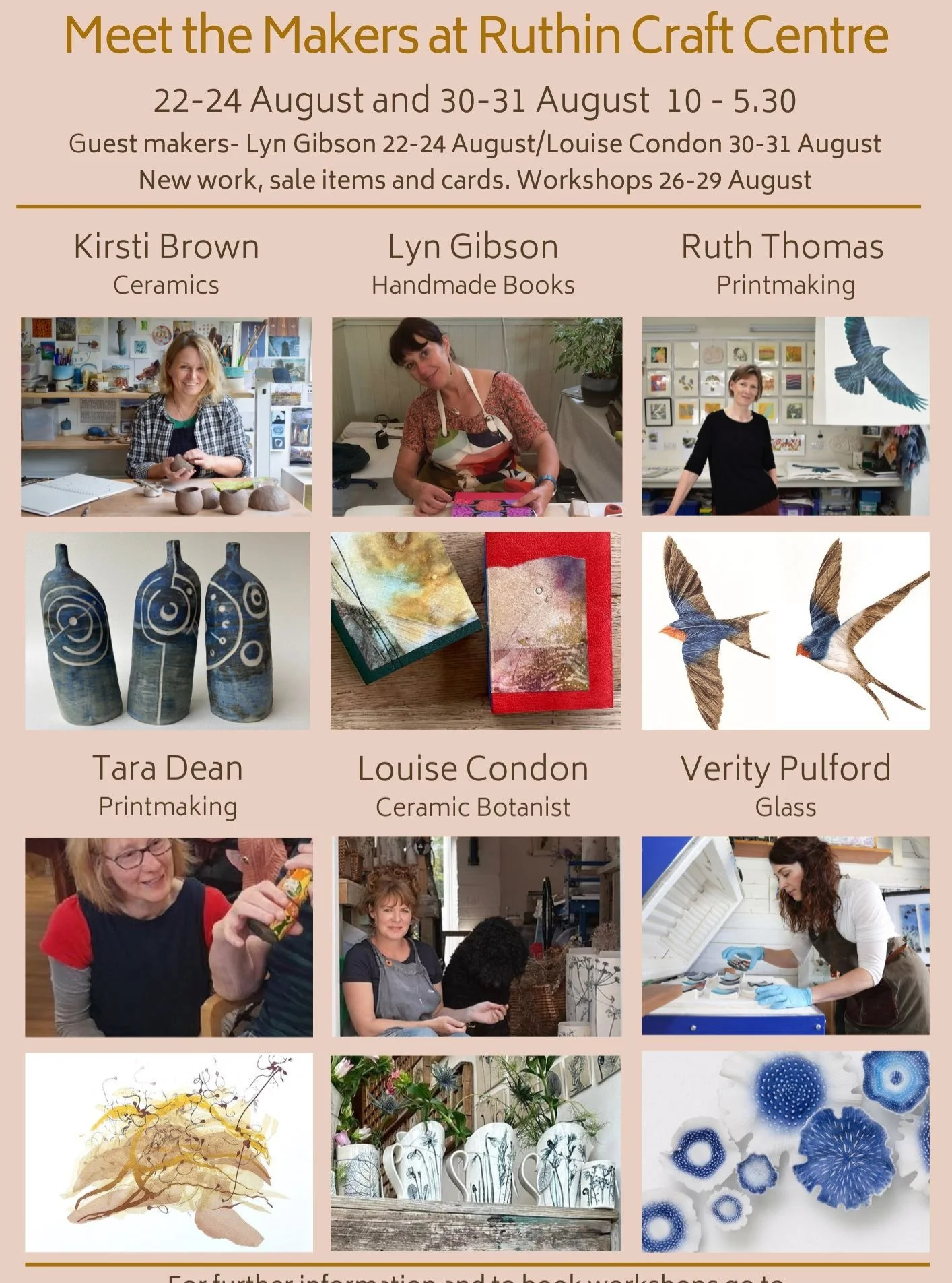 Meet the Makers @ruthincrafts 
Not long now till the lovely event :)))
