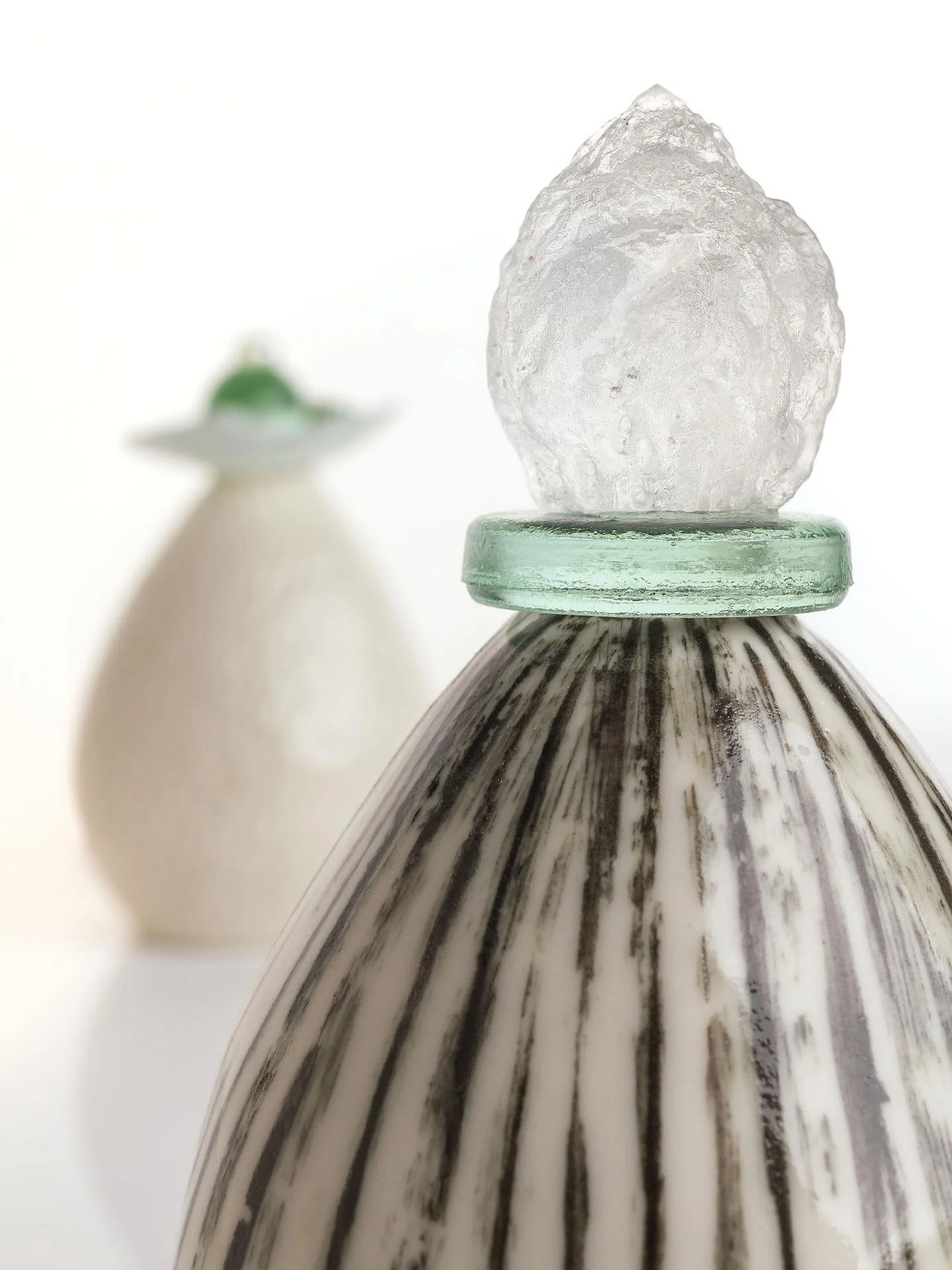 Showing my new porcelain work @craftfestival this weekend in Cardigan 🌟