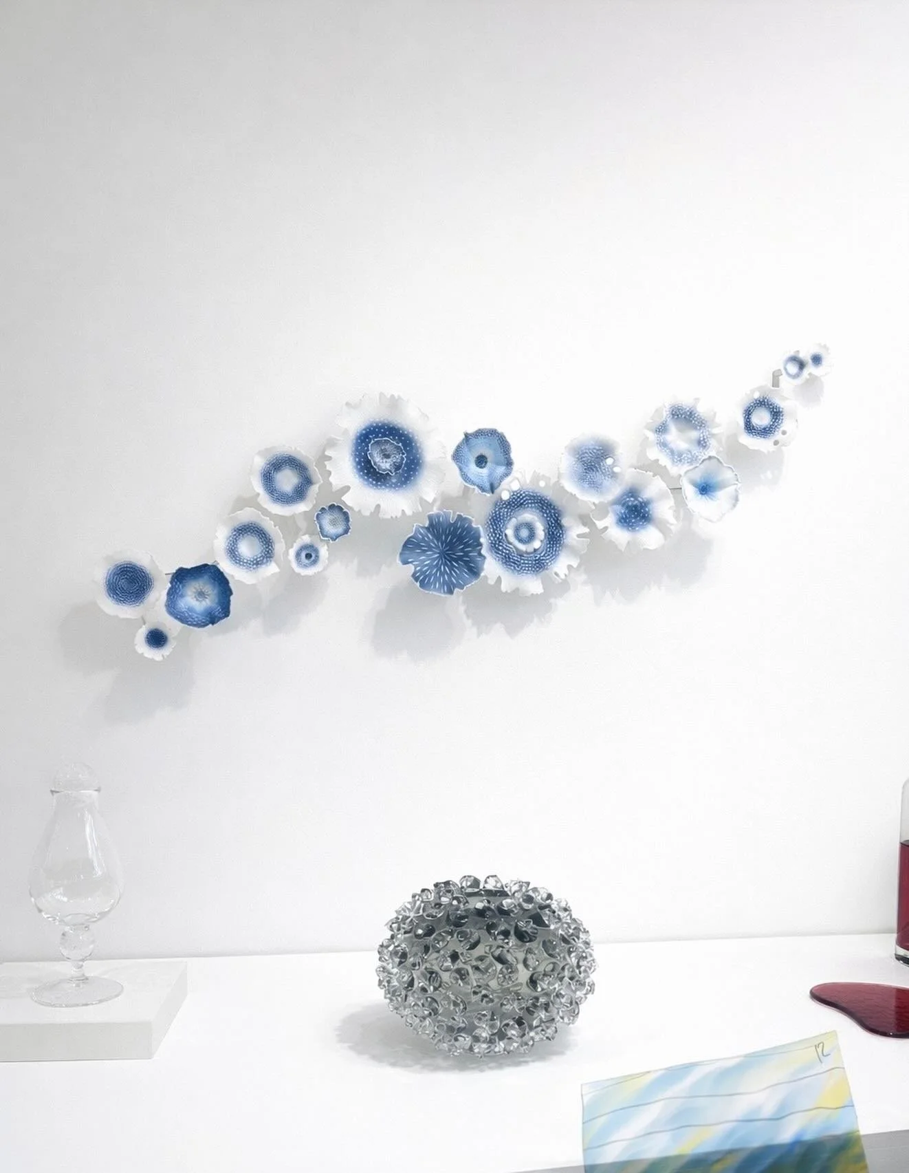 Lovely image of my work just gone up @blowfish_gallery in very good company 🌟

#glassart #glassartist #welshartist #glasscollector #emergimgartist