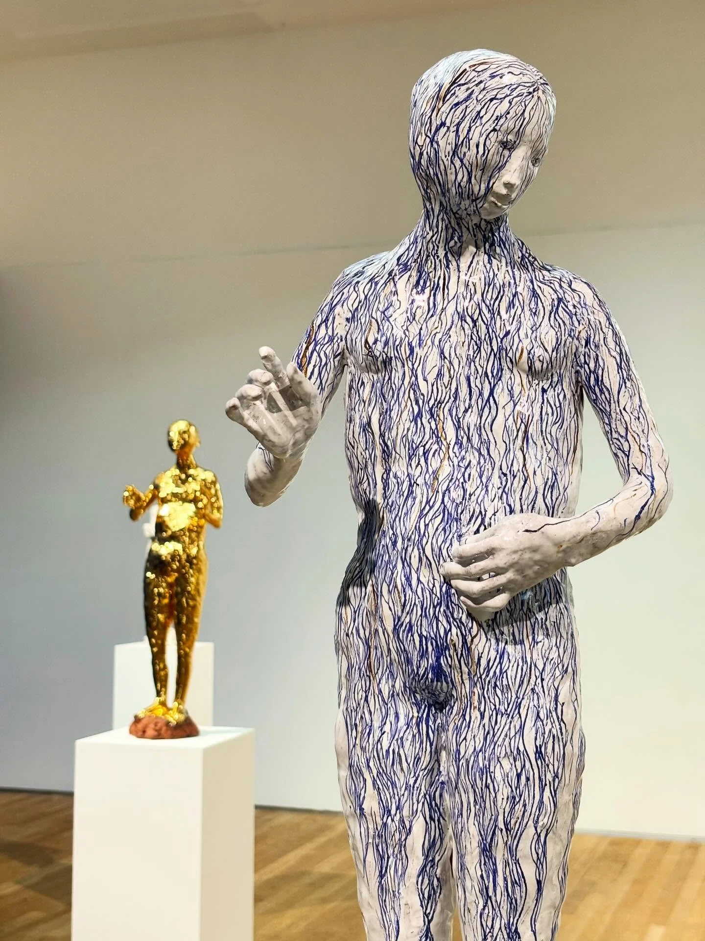 Just wow 🌟 Incredible, magical and accomplished shows @ruthincrafts opened yesterday.
The ever enchanting @clairecurneen 
The magical world of @beckyadamsartist 
Wonderful constructions and colour combinations by @st.dogmaels_pottery, subtle and bea