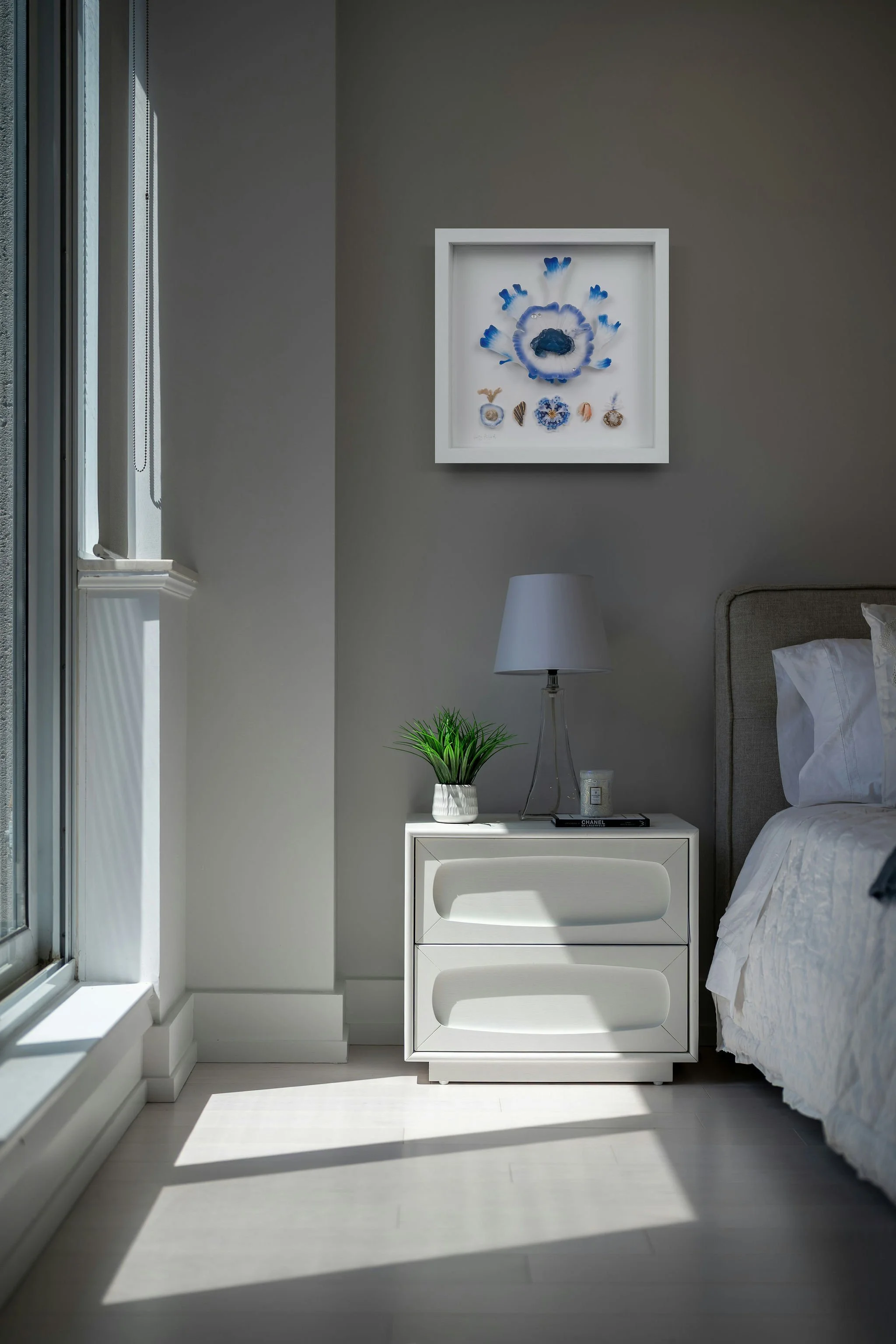 Large Framed 'Collection' 40x40cm