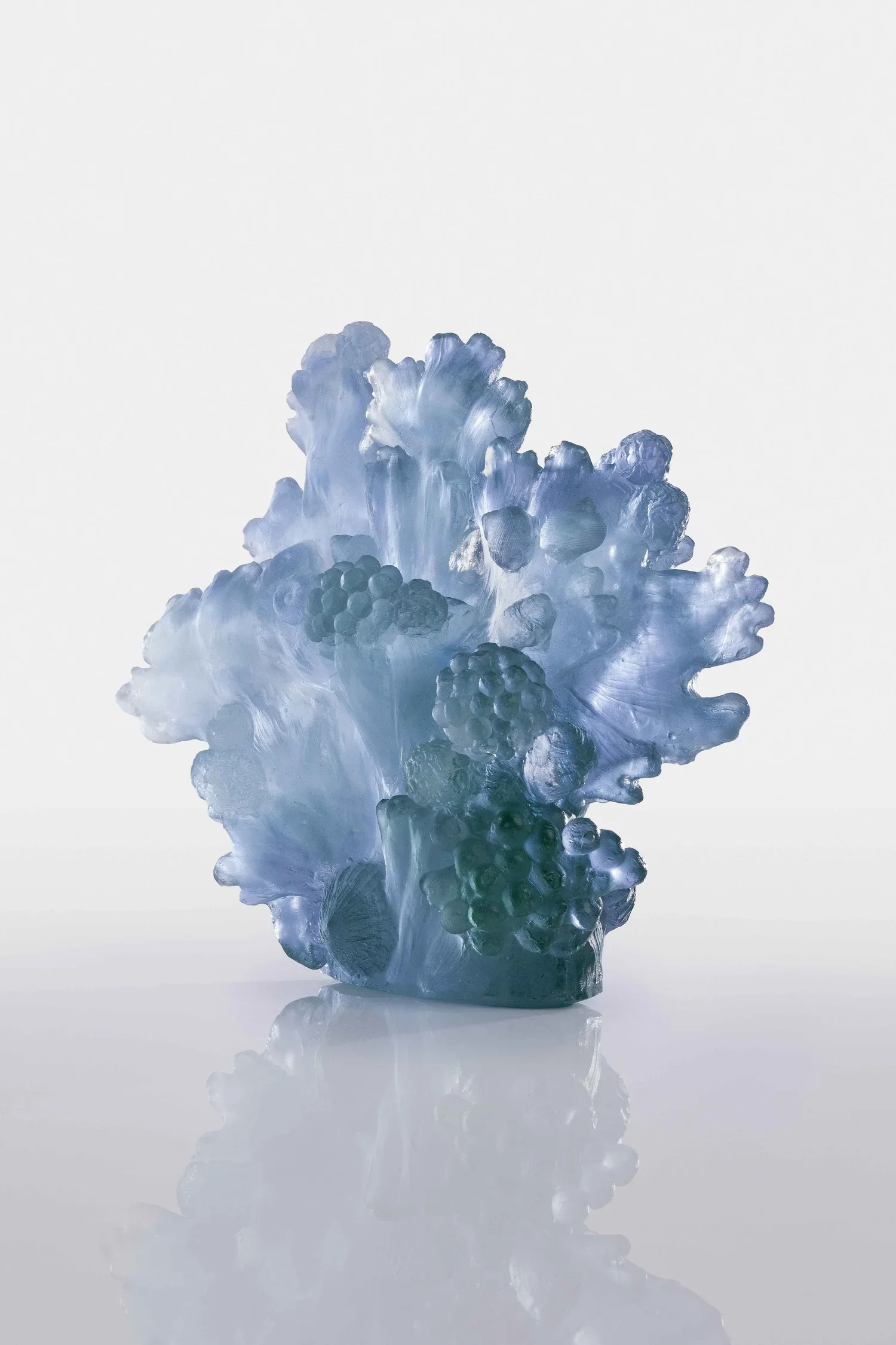Coral, Cast Glass