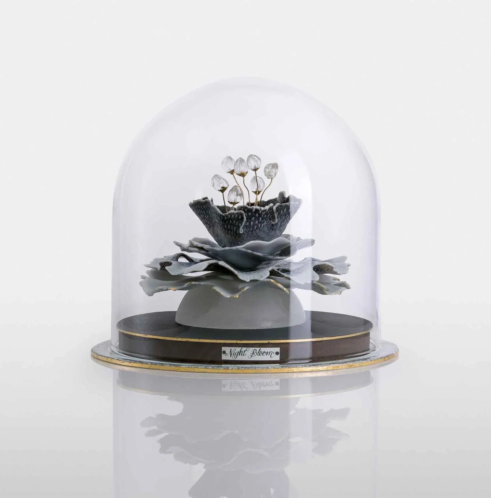 Night Bloom, Cast and Pate de Verre Glass