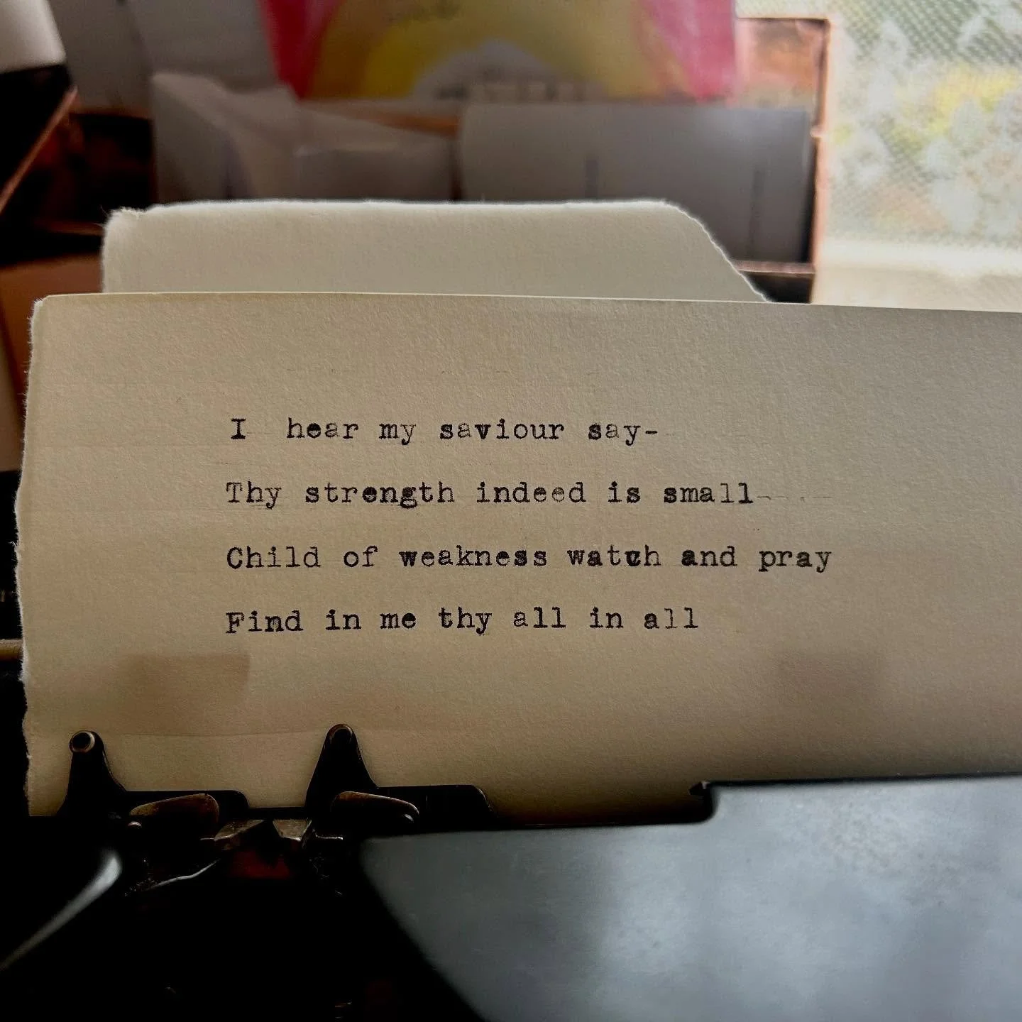 Finding it all a bit much this week- art journaling ministry, parenting, house renovation, chronic fatigue… and a long list of to dos that keeps on getting longer. Just not enough in my tank to make it round 🤪 I also know it’s mostly pr