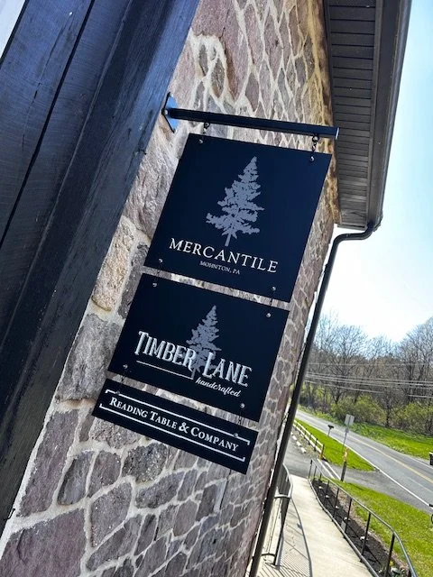 Our brick and mortar store in Mohnton Pa.  We carry handcrafted cutting boards, home decor and gourmet foods