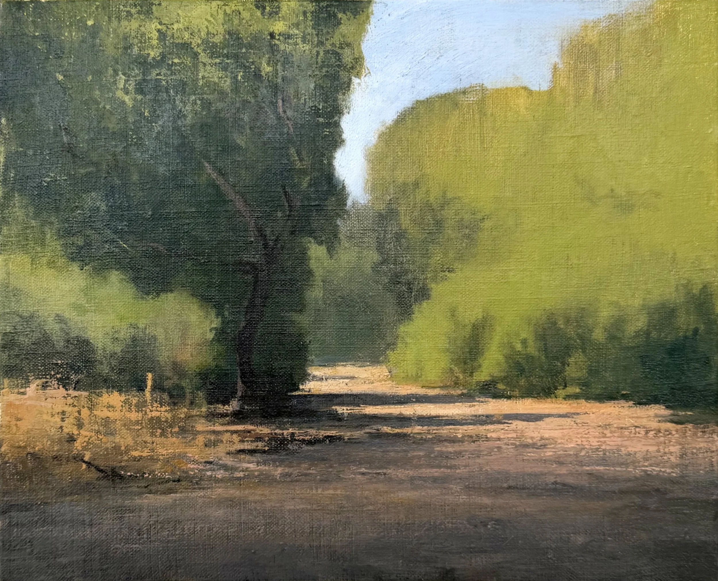 Eldar Farber, Untitled, 2026, oil on linen, 25 x 30 cm, 9 7/8 x 11 3/4 inches