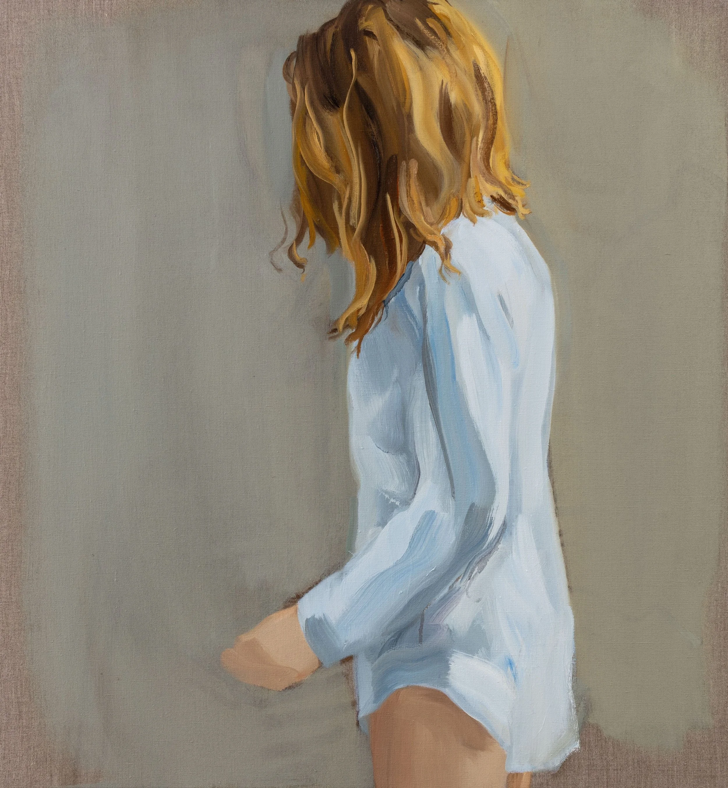 Gideon Rubin, Blue Shirt, 2026