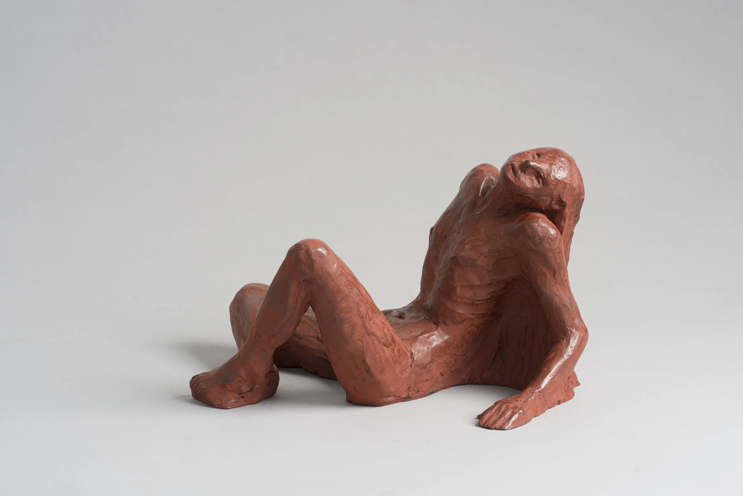 Sigalit Landau, THE BODY LEFT BEHIND, 2024, bronze, 21 x 34 x 28 cm, 8 1/4 x 13 3/8 x 11 inches
