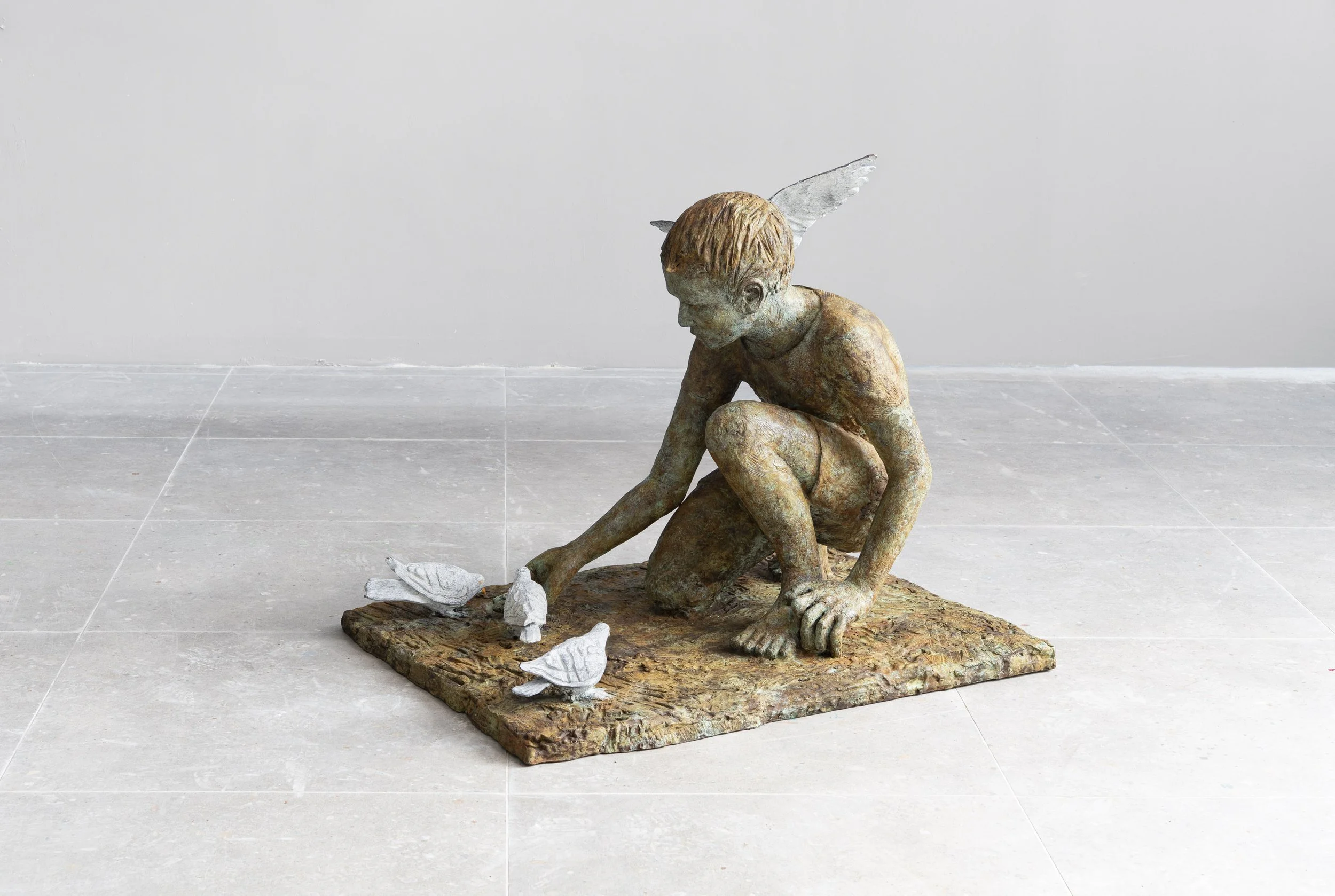 Sigalit Landau, Tuppence a Bag, 2026, Bronze