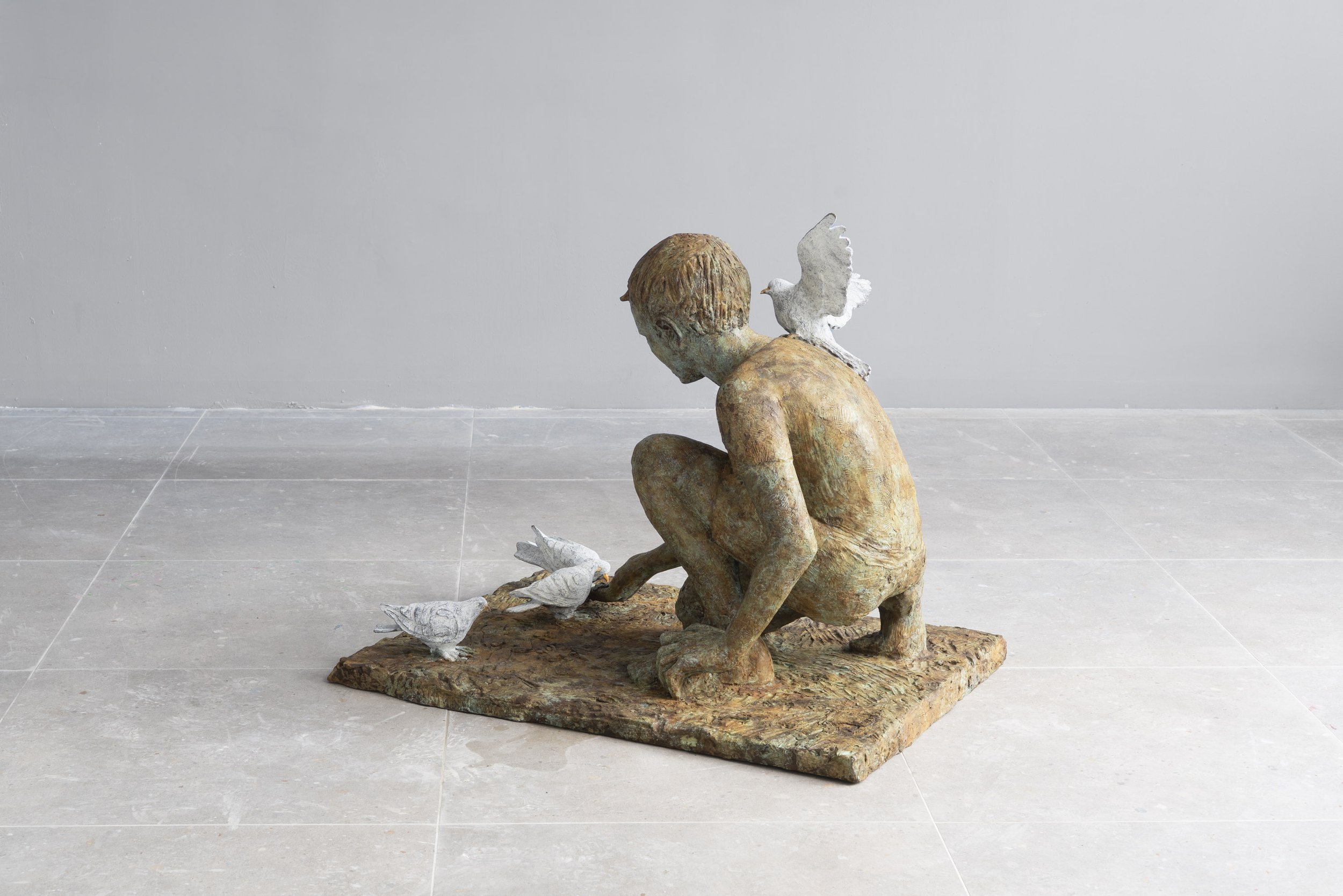 Sigalit Landau, Tuppence a Bag, 2026, Bronze