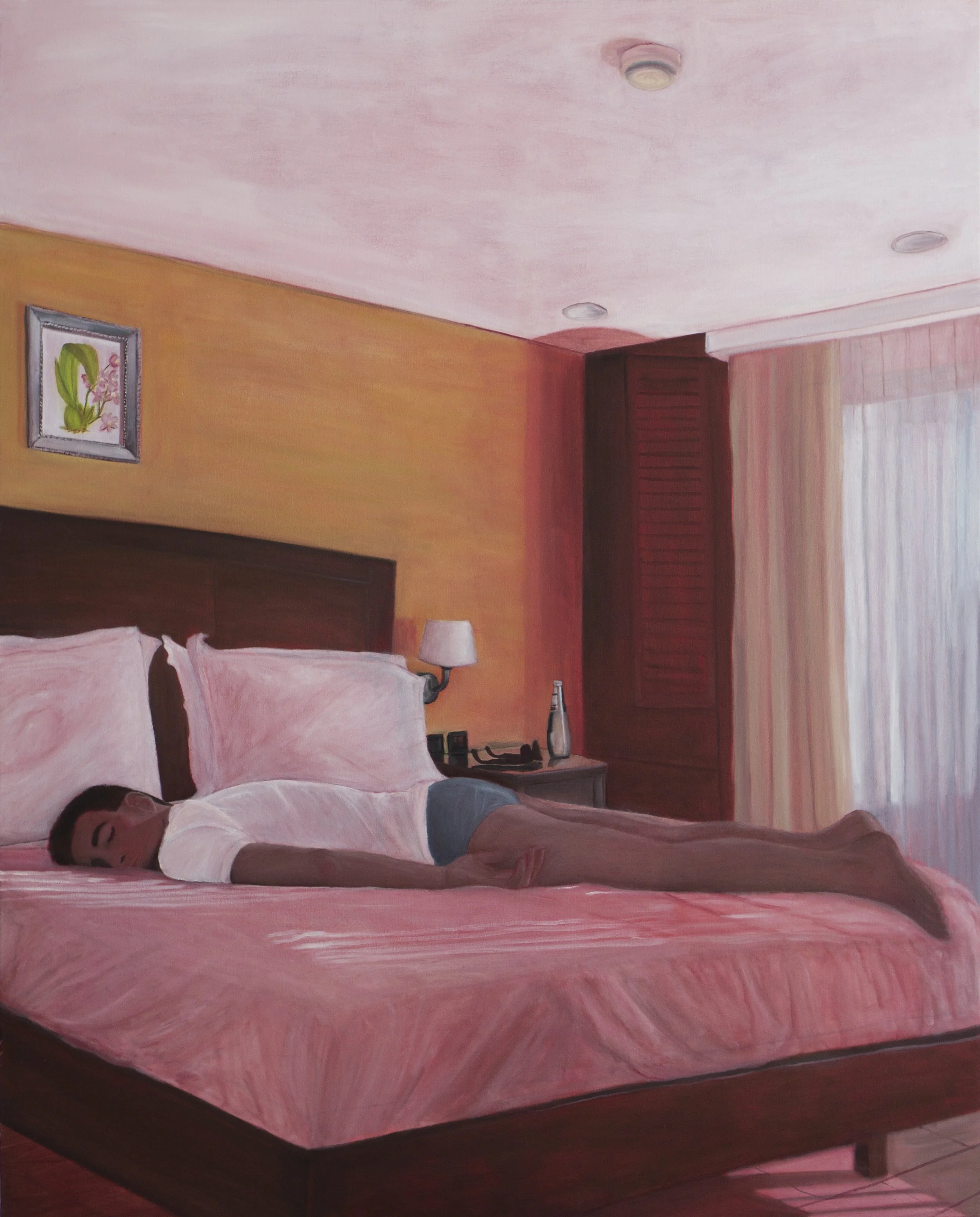 Amit Berman, Erosion, 2025, oil on canvas, 150 x 120 cm, 59 x 47 1/4 inches