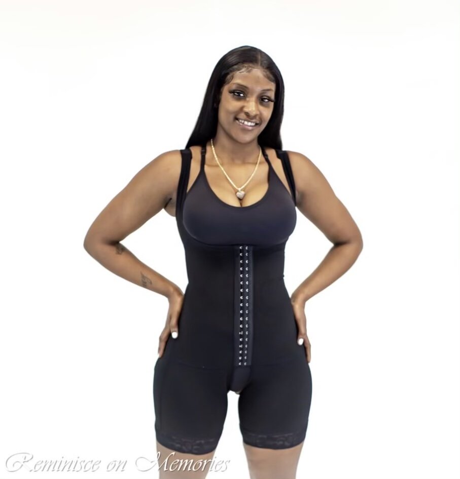 Corset Style Compression Faja with Butt Lifter