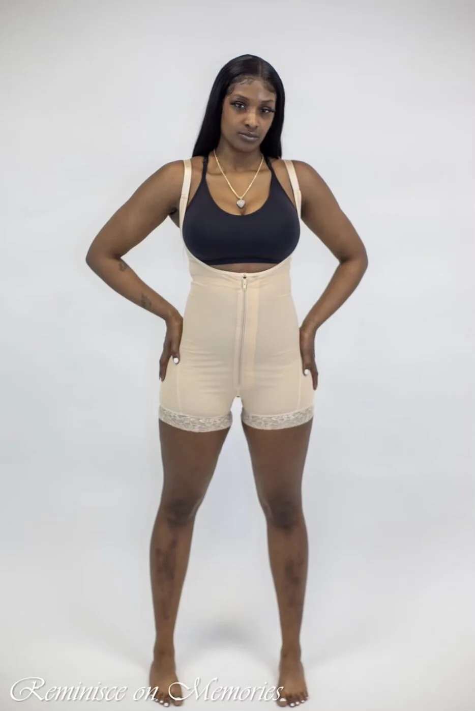 Short Style Compression Faja with Butt Lifter