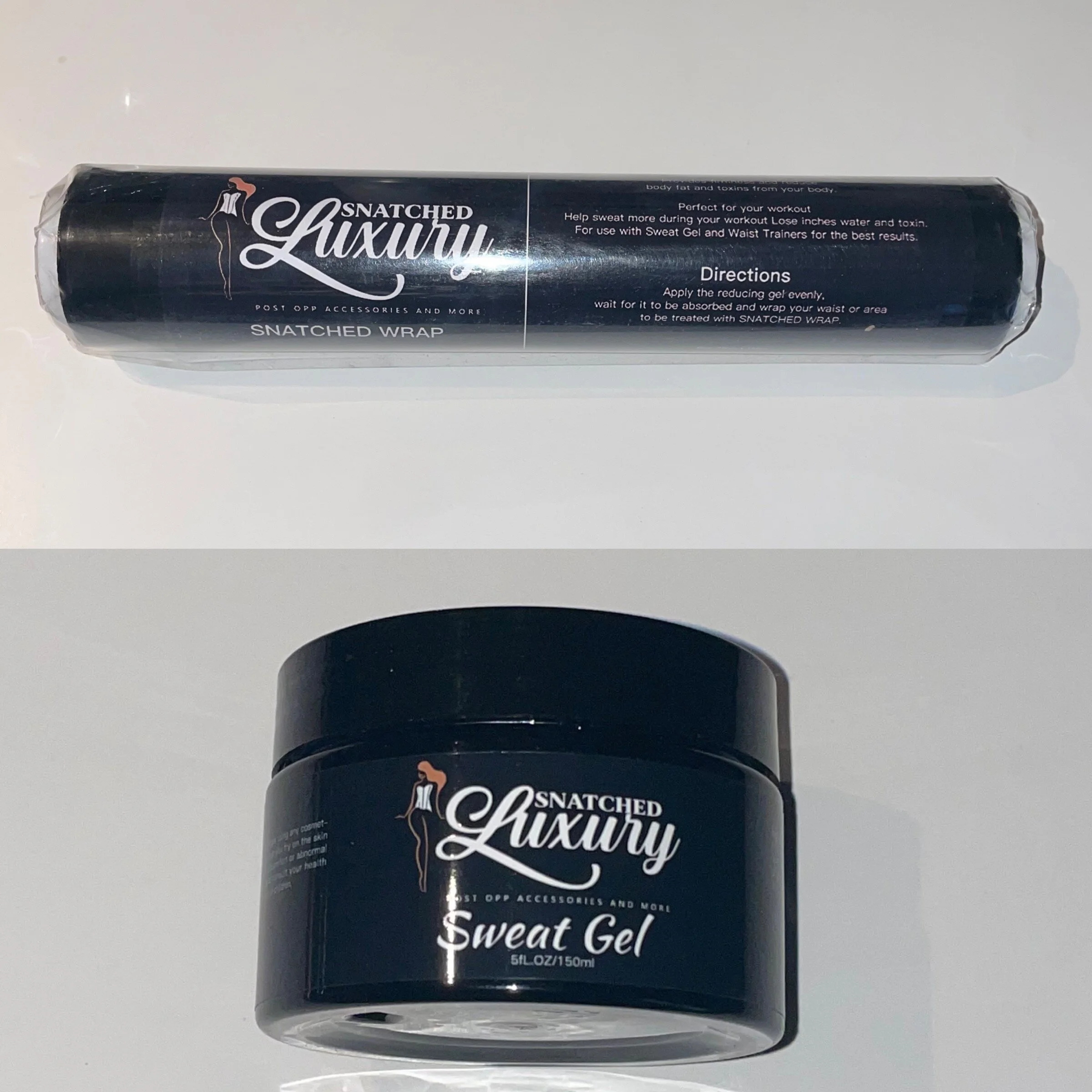 Sweat Gel and Snatched Wrap Bundle