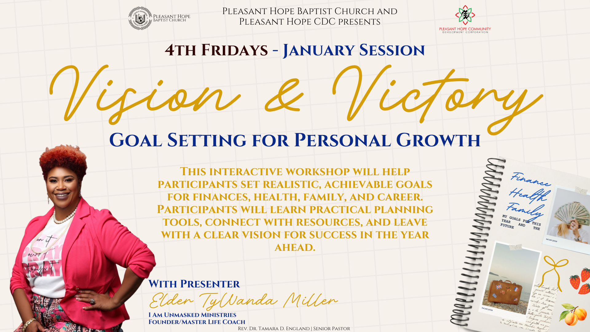 4th Fridays - January Session Vision & Victory